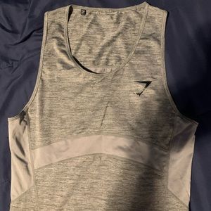 Men’s Gray Gymshark Element Baselayer Tank (S)